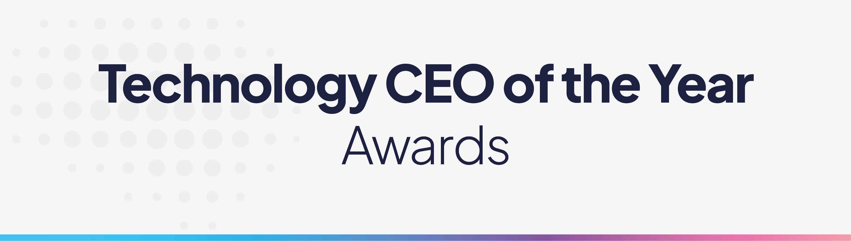 Technology CEO Of The Year - Innovation In Business